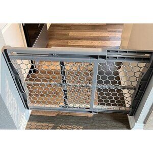 New Easy Fit Plastic Adjustable Extra Wide Baby Gate, 1 Count (Pack of 1)